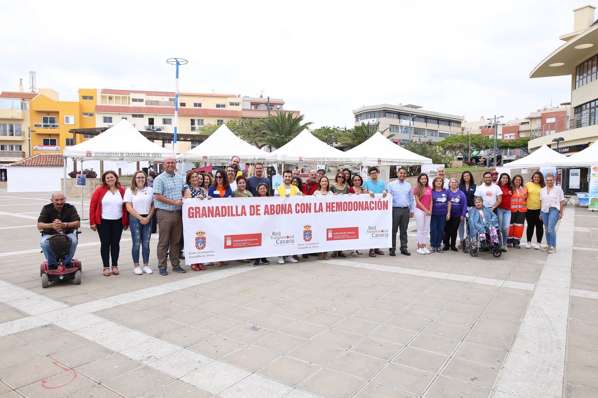 El ICHH continúa hoy promocionando la donación de sangre en Granadilla