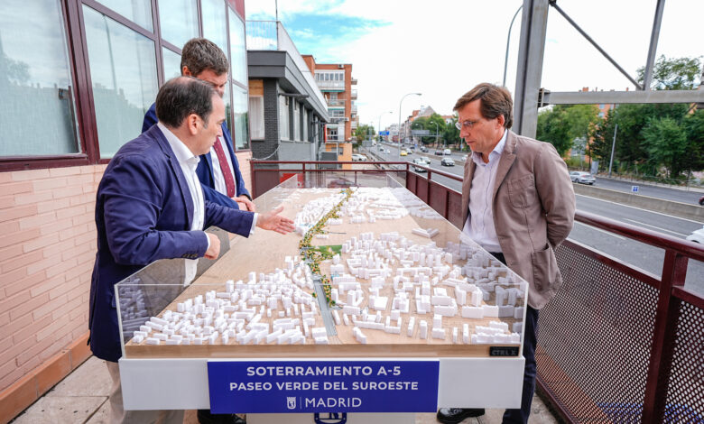 almeida-presenta-el-proyecto-de-soterramiento-de-la-a-5-que-permitira-la-construccion-del-paseo-verde-del-suroeste