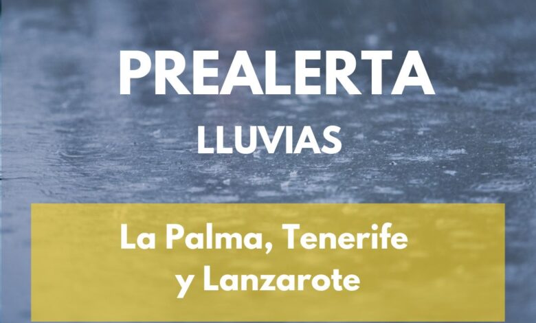 el-gobierno-declara-la-situacion-de-prealerta-por-lluvias-en-la-palma,-tenerife-y-lanzarote