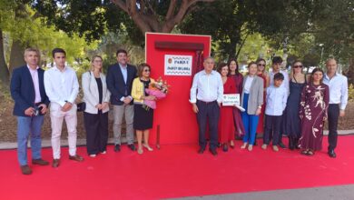 alicante-ensalza-al-empresario-rocamora-en-la-inauguracion-del-parque-con-su-nombre