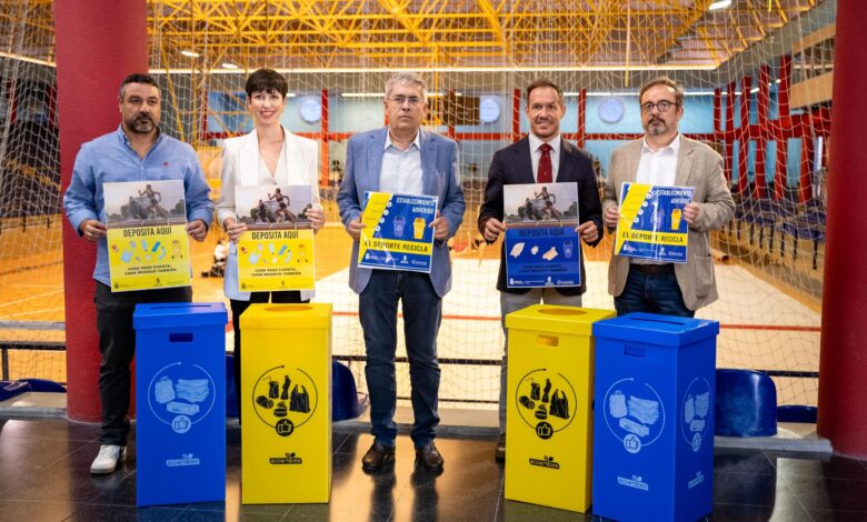 gobierno,-cabildo-de-gran-canaria-y-ecoembes-acercan-el-reciclaje-de-envases-a-los-centros-deportivos-de-la-isla