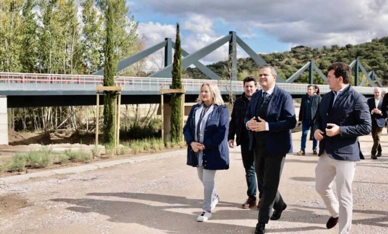 la-comunidad-de-madrid-transforma-en-un-museo-el-antiguo-puente-de-la-pedrera-de-aldea-del-fresno,-catalogado-bien-de-interes-patrimonial