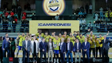 el-club-voleibol-guaguas,-galardonado-como-mejor-equipo-de-las-islas-tras-una-temporada-de-ensueno