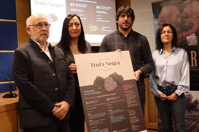 las-iv-jornadas-de-la-trufa-negra-de-la-provincia-de-zaragoza-se-consolidan-con-un-programa-integral-que-une-formacion,-mercado-y-alta-gastronomia