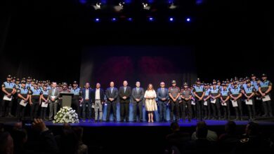 clavijo-preside-la-graduacion-de-135-policias-locales,-“los-mas-preparados-que-se-han-formado-nunca-en-canarias»