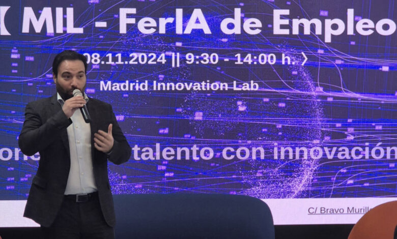 nino-aboga-por-la-“inversion-en-educacion-y-formacion”-para-fomentar-trabajos-tecnologicos-en-la-feria-de-empleo-de-madrid-innovation-lab