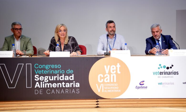 esther-monzon-inaugura-el-vi-congreso-veterinario-de-seguridad-alimentaria-de-canarias