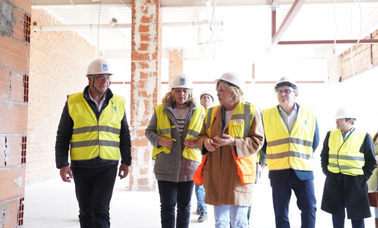 las-obras-de-construccion-de-la-nueva-biblioteca-municipal-del-ensanche-de-carabanchel-finalizaran-el-proximo-verano