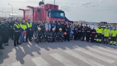 mas-de-70-efectivos-de-los-grupos-de-emergencia-y-personal-de-una-planta-termosolar-han-participado-en-el-simulacro-desarrollado-en-alcazar-de-san-juan