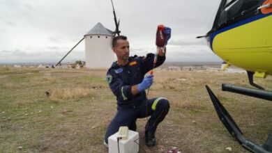 castilla-la-mancha-supera-las-100-transfusiones-sanguineas-en-helicoptero-sanitario,-marcando-un-hito-en-la-atencion-de-emergencias-en-espana