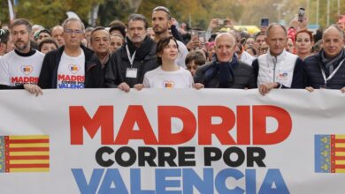 diaz-ayuso:-“es-un-orgullo-ver-a-madrid-corriendo-por-valencia”-en-solidaridad-por-la-dana