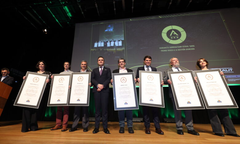 spri-y-parque-tecnologico-de-euskadi-obtienen-la-a-de-oro,-premio-vasco-a-la-gestion-avanzada-de-euskalit