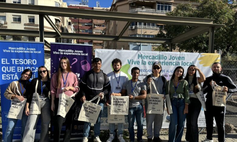 los-mercadillos-de-alicante-se-acercan-a-los-jovenes-con-actividades-y-una-campana