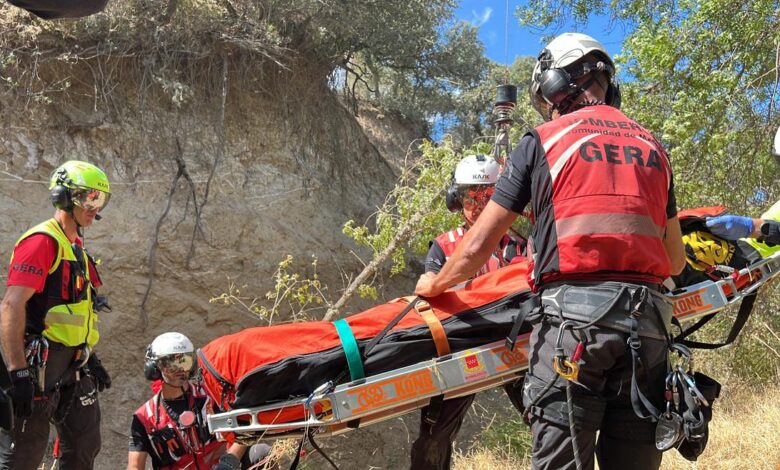 la-comunidad-de-madrid-aumenta-mas-de-un-7%-las-intervenciones-del-grupo-especial-de-rescate-en-altura-por-emergencias-en-la-montana