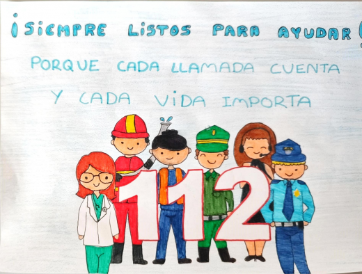 mas-de-360-trabajos-compiten-en-la-xiii-edicion-del-concurso-de-dibujo-escolar-del-servicio-de-emergencias-1-1-2-de-castilla-la-mancha