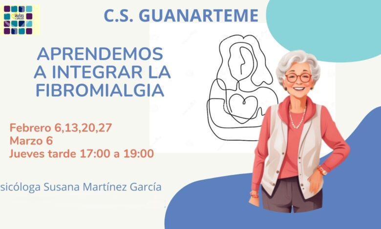 el-centro-de-salud-de-guanarteme-imparte-una-serie-de-talleres-dirigidos-a-personas-con-fibromialgia