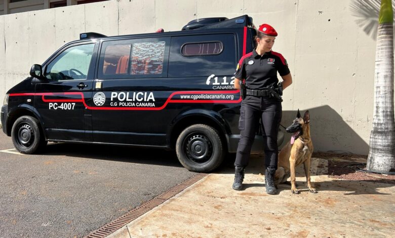 la-consejeria-de-presidencia-imparte-un-curso-de-primeros-auxilios-para-las-unidades-caninas-de-la-policia-canaria