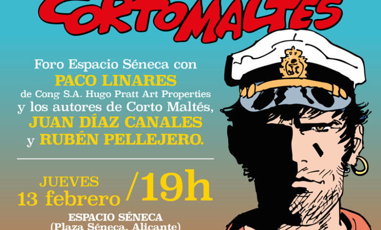 llega-al-foro-espacio-seneca-la-muestra-“10-anos-de-las-nuevas-aventuras-de-corto-maltes”