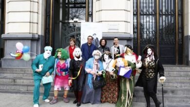 las-mascarutas-de-epilan-llegan-a-zaragoza-para-invitar-a-participar-en-el-carnaval-mas-famoso-de-la-provincia