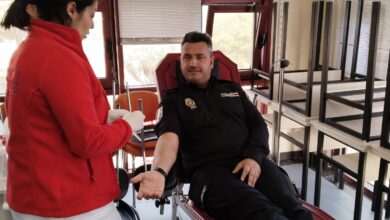 el-scs-realiza-dos-jornadas-de-donacion de-sangre en la-jefatura-superior-de-policia-de-canarias