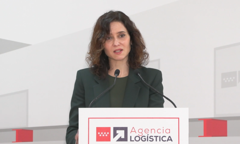 diaz-ayuso-presenta-la-nueva-agencia-logistica-para-reforzar-a-la-comunidad-de-madrid-como-centro-de-distribucion-en-toda-espana-y-atraer-mas-empresas