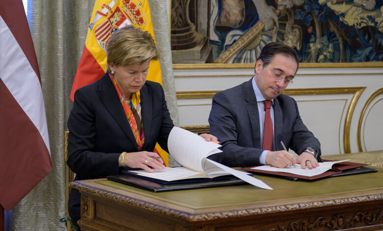 albares-reitera-el-compromiso-con-ucrania-y-la-seguridad-europea-ante-la-ministra-letona-de-exteriores