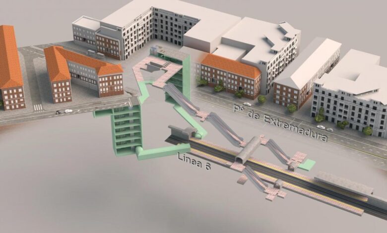 la-comunidad-de-madrid-instalara-seis-ascensores-en-la-estacion-de-metro-de-alto-de-extremadura-para-facilitar-la-entrada-y-salida-de-los-viajeros