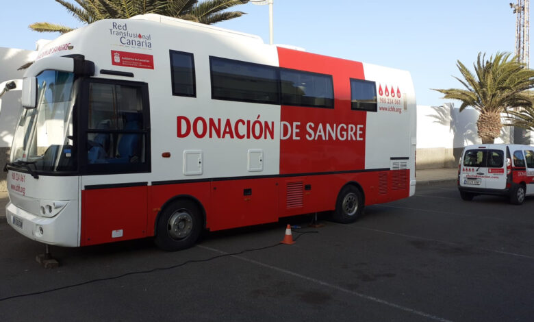 hemodonacion-y-hemoterapia-instala-una-unidad-movil-en-la-ciudad-deportiva-de-arrecife