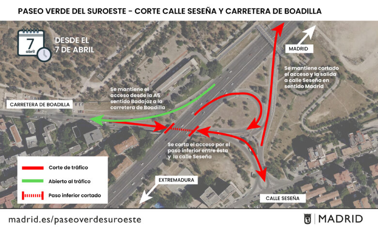 obras-para-el-soterramiento-de-la-a-5:-corte-total-del-paso-inferior-de-vehiculos-que-enlaza-con-la-carretera-de-boadilla-y-construccion-de-un-baipas