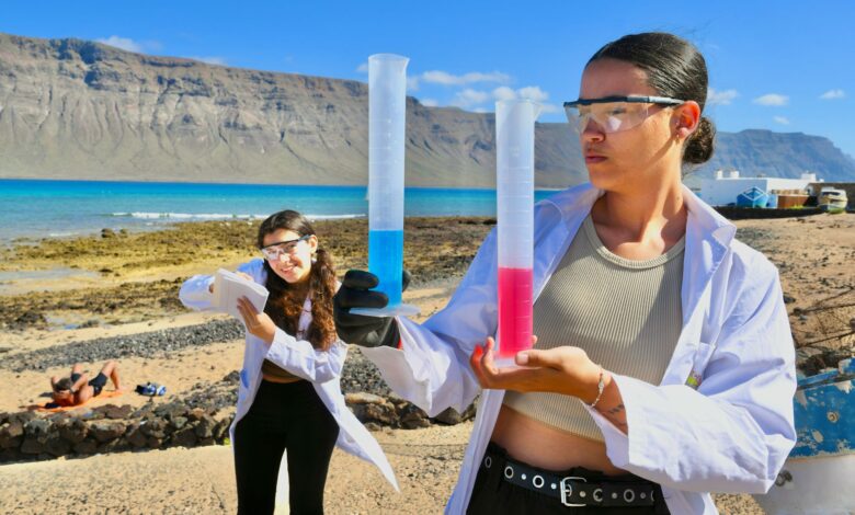 las-miniferias-lanzan-a-la-graciosa-en-un-viaje-estelar-de-ciencia,-quimica-y-astronomia
