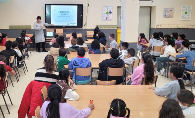 el-hospital-publico-del-tajo-forma-en-higiene-de-manos-a-600-escolares-de-nueve-colegios-de-aranjuez