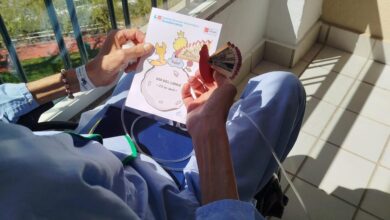 el-hospital-publico-guadarrama-conmemora-el-dia-del-libro-con-pacientes,-familiares-y-profesionales