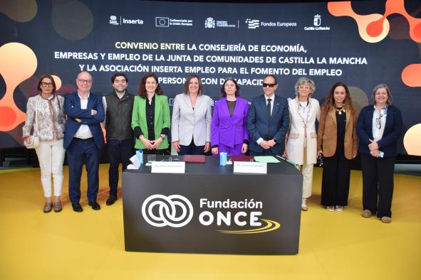 el-gobierno-de-castilla-la-mancha-e-inserta-empleo-once-renuevan-su-colaboracion-para-avanzar-en-la-inclusion-laboral-de-personas-con-discapacidad
