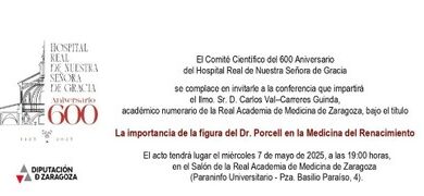 la-dpz-organiza-una-conferencia-sobre-la-importancia-del-doctor-juan-tomas-porcell-en-la-medicina-del-renacimiento