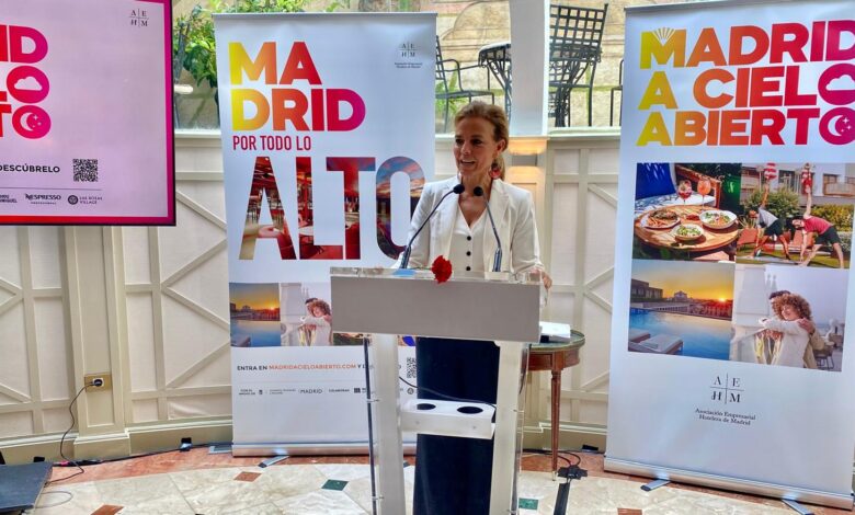 comienza-la-vii-edicion-de-‘madrid-a-cielo-abierto’,-una-iniciativa-para-disfrutar-en-las-terrazas-de-los-hoteles-de-la-capital