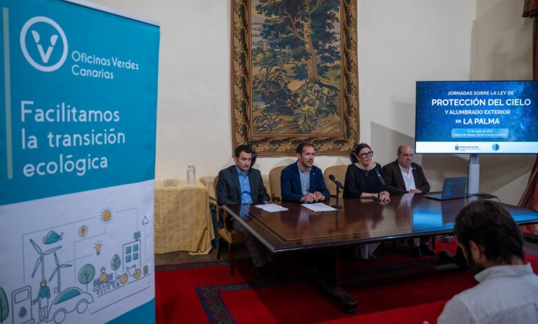 transicion-reune-a-administraciones-y-empresas-de-la-palma-para-resolver-dudas-sobre-la-‘ley-del-cielo’