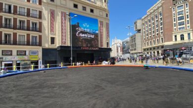 el-mes-de-canarias-se-traslada-a-madrid-con-la-primera-gran-luchada-oficial-y-la-viii-romeria-canaria