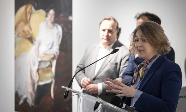 chamberi-dedica-una-sala-de-exposiciones-a-clotilde-garcia-del-castillo,-mujer-de-sorolla,-en-el-centro-cultural-galileo