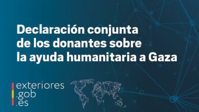 espana-y-otros-21-paises-piden-a-israel-que-permita-la-reanudacion-total-de-la-entrada-de-ayuda-humanitaria-a-gaza
