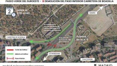 soterramiento-de-la-a-5:-desvio-del-trafico-a-una-carretera-provisional-para-demoler-el-paso-inferior-que-enlaza-con-la-carretera-de-boadilla