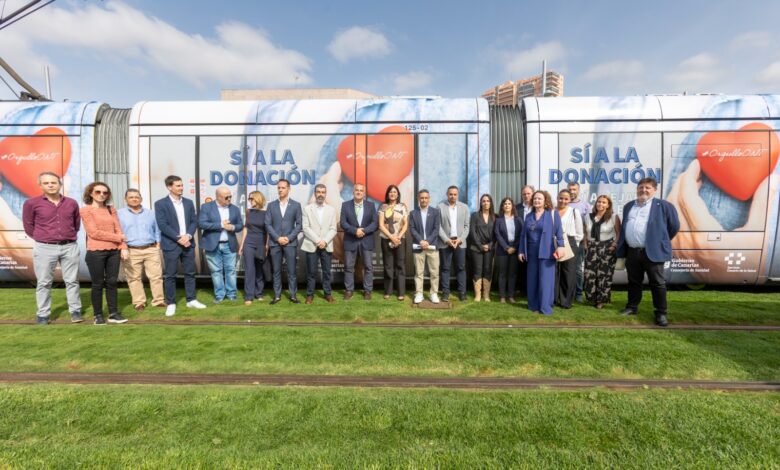 sanidad-lanza-una-campana-de-sensibilizacion-con-la-donacion-de-organos-en-el-tranvia-de-tenerife