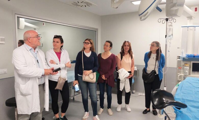 profesionales-sanitarios-europeos-visitan-el-hospital-publico-fundacion-alcorcon-para-conocer-iniciativas-de-mejora-de-la-calidad
