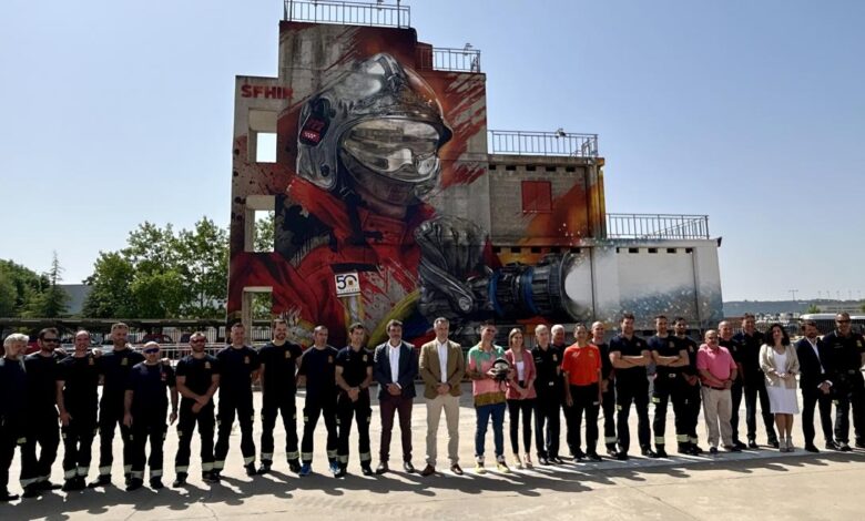 la-comunidad-de-madrid-celebra-el-50o-aniversario-del-parque-de-bomberos-de-alcala-de-henares,-el-de-mayor-actividad-en-la-region