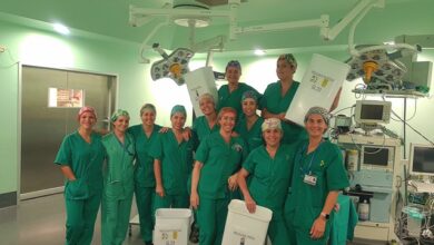 el-hospital-doctor-negrin-recicla-en-su-area-quirurgica-una-media-de-14-toneladas-de-papel-y-plastico-al-ano