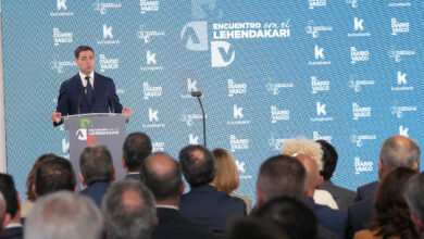 el-lehendakari-imanol-pradales-participa-en-el-acto-“encuentro-con-el-lehendakari”,-organizado-por-el-diario-vasco