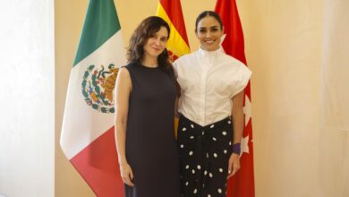 diaz-ayuso-se-ha-reunido-con-la-alcaldesa-de-la-demarcacion-de-cuauhtemoc,-en-la-ciudad-de-mexico,-alessandra-rojo