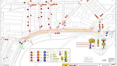 alicante-limita-la-circulacion-en-la-ronda-del-castillo-por-obras-en-la-red-de-saneamiento