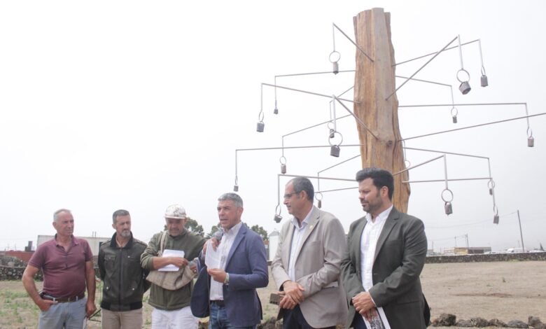 el-gobierno-de-canarias-inaugura-la-escultura-azofa-en-homenaje-al-legado-ancestral-de-los-pastores-de-el-hierro