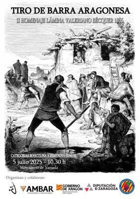 veruela-acoge-el-ii-homenaje-lamina-valeriano-becquer-con-una-competicion-de-tiro-de-barra-aragonesa