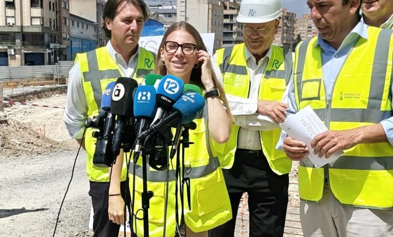 alicante-destaca-«los-avances-y-coordinacion»-con-el-consell-en-las-obras-de-la-estacion